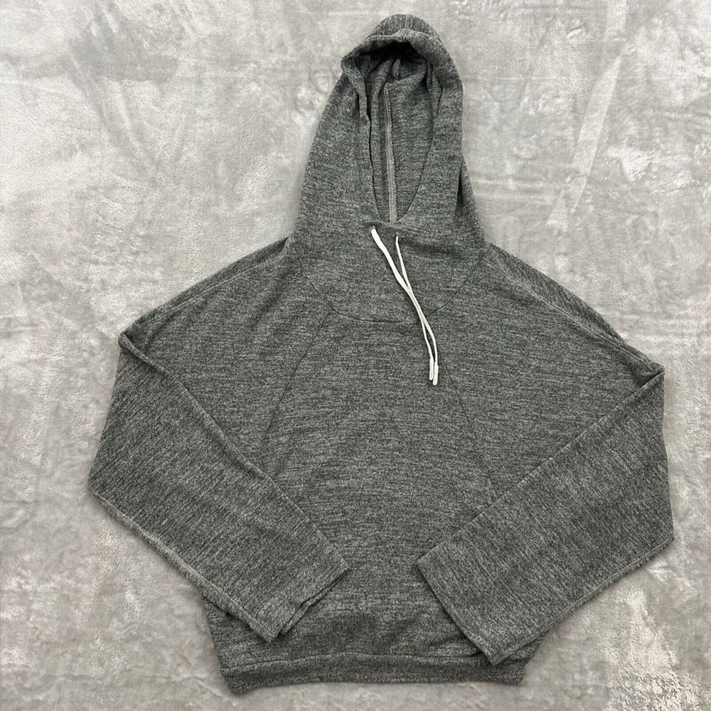 Prana Gray Hoodie Sweatshirt